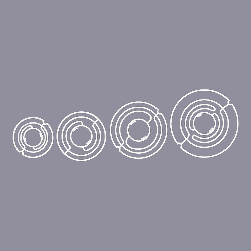 Flat type plasthenger for infusjonsflaske
